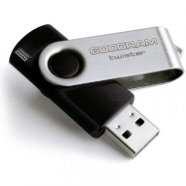 USB флеш накопитель Goodram 16GB Twister Black USB 2.0 Фото