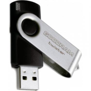 USB флеш накопитель Goodram 16GB Twister Black USB 2.0 Фото 2