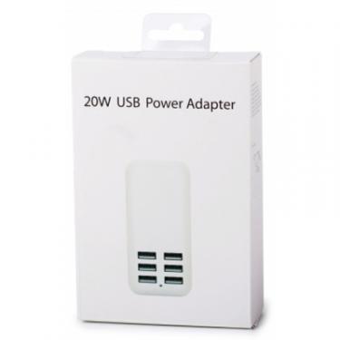Зарядное устройство Drobak Multi Power 6*USB 6A Фото 4