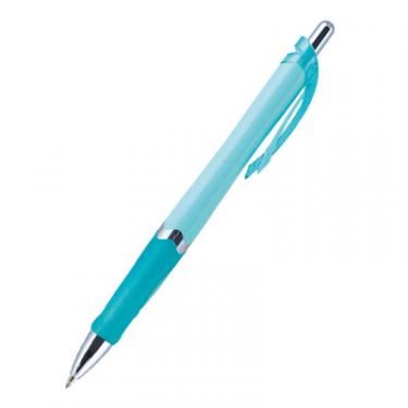 Ручка шариковая Axent retractable Voyage, blue (polybag), 1шт Фото