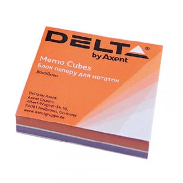 Бумага для заметок Delta by Axent "COLOR" 80Х80Х20мм, glued Фото