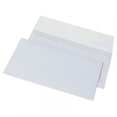 Конверт Куверт DL (100х220мм) white, Peel & Seal Фото