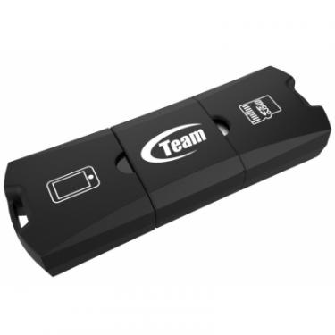 USB флеш накопитель Team 128GB M141 Black USB 2.0 OTG Фото 1