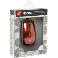 Мышка Defender Optimum MS-940 USB red Фото 2