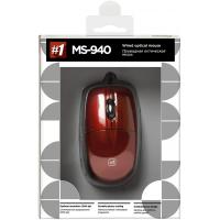 Мышка Defender Optimum MS-940 USB red Фото 3