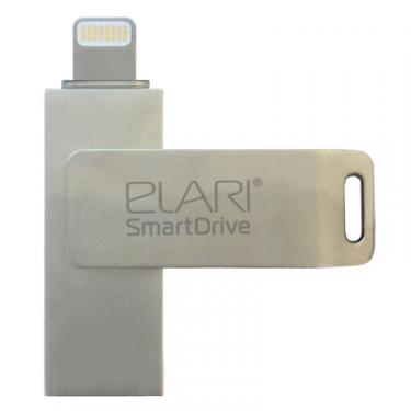 USB флеш накопитель Elari 32GB SmartDrive Silver USB 3.0/Lightning Фото