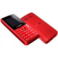 Мобильный телефон Philips Xenium E103 Red Фото 3