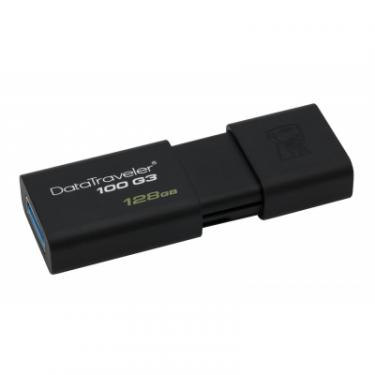 USB флеш накопитель Kingston 128GB DT100 G3 Black USB 3.0 Фото 2