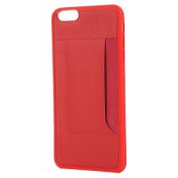 Чехол для мобильного телефона Ozaki O!coat 0.4+ Pocket iPhone 6/6S Plus red Фото 1