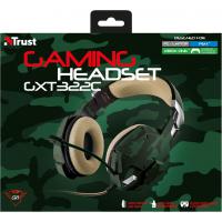 Наушники Trust_акс GXT 322C Gaming Headset Green Camouflage Фото 6