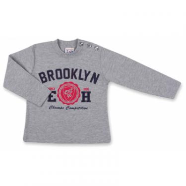 Набор детской одежды Breeze кофта и брюки серый меланж " Brooklyn" Фото 1