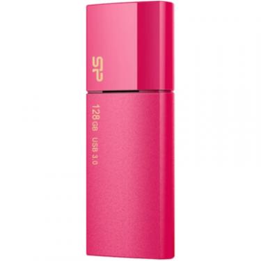 USB флеш накопитель Silicon Power 128GB Blaze B05 Pink USB 3.0 Фото 1