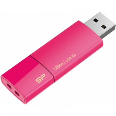 USB флеш накопитель Silicon Power 128GB Blaze B05 Pink USB 3.0 Фото 5