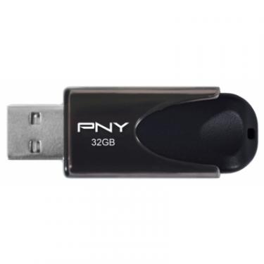 USB флеш накопитель PNY flash 32GB Attache4 Black USB 2.0 Фото 1