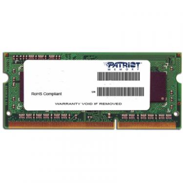 Модуль памяти для ноутбука Patriot SoDIMM DDR3L 4GB 1333 MHz Фото