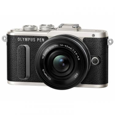Цифровой фотоаппарат Olympus E-PL8 14-42 mm Pancake Zoom Kit black/black Фото