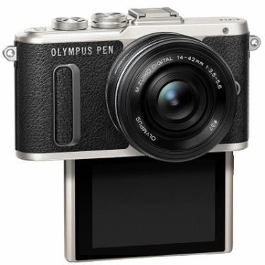 Цифровой фотоаппарат Olympus E-PL8 14-42 mm Pancake Zoom Kit black/black Фото 4