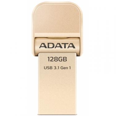 USB флеш накопитель ADATA 128GB I920 Gold USB 3.1 Gen1 /Lightning Фото
