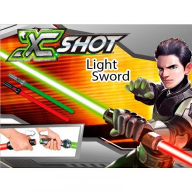 Игрушечное оружие Zuru X-Shot Светящийся меч Звездные войны зеленый Фото 2