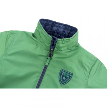 Куртка Verscon двухсторонняя синяя и зеленая Фото 9