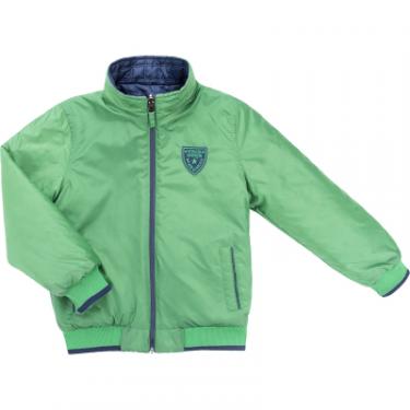 Куртка Verscon двухсторонняя синяя и зеленая Фото 5