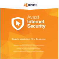 Антивирус Avast Internet Security 1 ПК 1 год Box Фото