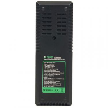 Зарядное устройство для аккумуляторов PowerPlant PP-EU100 / АА, AAA, 18650 Фото 1