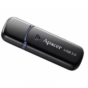 USB флеш накопитель Apacer 64GB AH355 Black USB 3.0 Фото 1