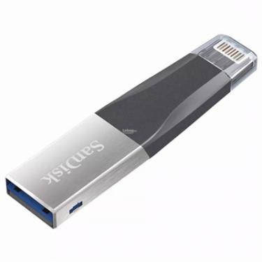 USB флеш накопитель SanDisk 32GB iXpand Mini USB 3.0/Lightning Фото 2