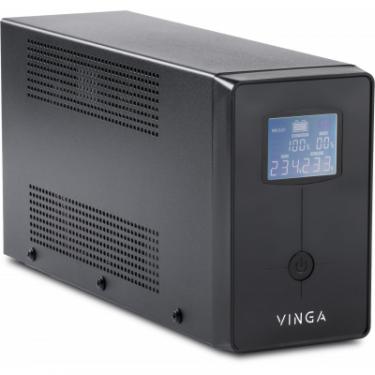 Источник бесперебойного питания Vinga LCD 2000VA metall case Фото 1