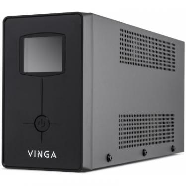 Источник бесперебойного питания Vinga LCD 2000VA metall case Фото 5