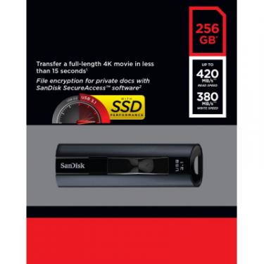 USB флеш накопитель SanDisk 256GB Extreme Pro Black USB 3.1 Фото 6