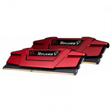 Модуль памяти для компьютера G.Skill DDR4 16GB (2x8GB) 3000 MHz RipjawsV Red Фото 1