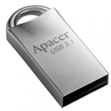USB флеш накопитель Apacer 64GB AH117 Silver USB 2.0 Фото 2