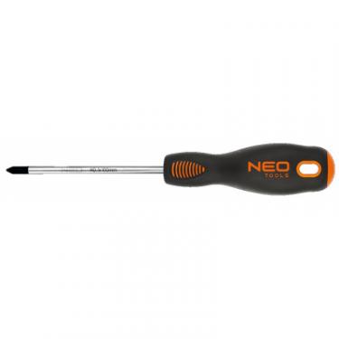 Отвертка Neo Tools хрестова PZ1 x 100 мм, CrMo Фото