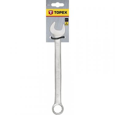 Ключ Topex комбинированный, 6 х 100 мм Фото 1