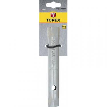 Ключ Topex торцевой двухсторонний трубчатый 10 х 11 мм Фото 1