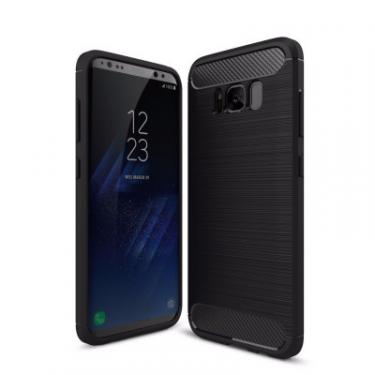 Чехол для мобильного телефона Laudtec для SAMSUNG Galaxy S8 Carbon Fiber (Black) Фото