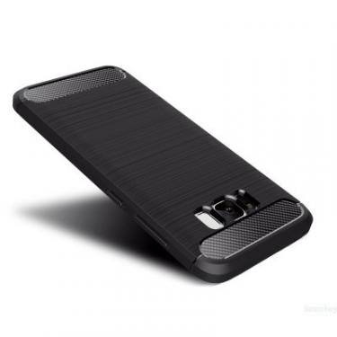 Чехол для мобильного телефона Laudtec для SAMSUNG Galaxy S8 Carbon Fiber (Black) Фото 1