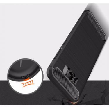 Чехол для мобильного телефона Laudtec для SAMSUNG Galaxy S8 Carbon Fiber (Black) Фото 3
