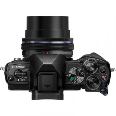 Цифровой фотоаппарат Olympus E-M10 mark III Pancake Zoom 14-42 Kit black/black Фото 4