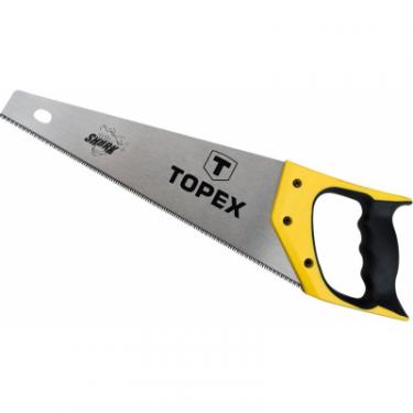 Ножовка Topex по дереву, 400 мм, «Акула», 7TPI Фото 1