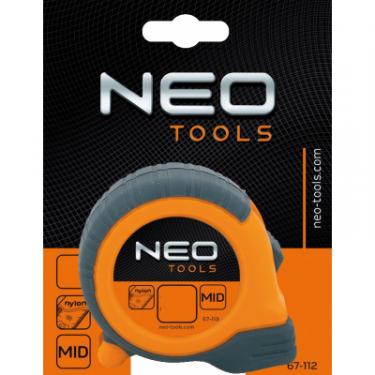 Рулетка Neo Tools сталева стрічка 3 м x 19 мм, магніт Фото 1