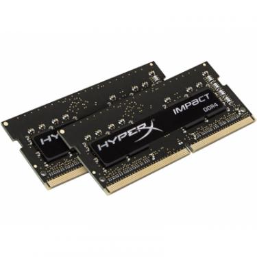 Модуль памяти для ноутбука Kingston Fury (ex.HyperX) SoDIMM DDR4 32GB (2x16GB) 2666 MHz HyperX Impact Фото 1