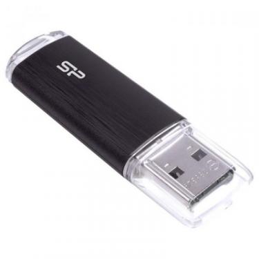 USB флеш накопитель Silicon Power 8GB Ultima U02 Black USB 2.0 Фото 2