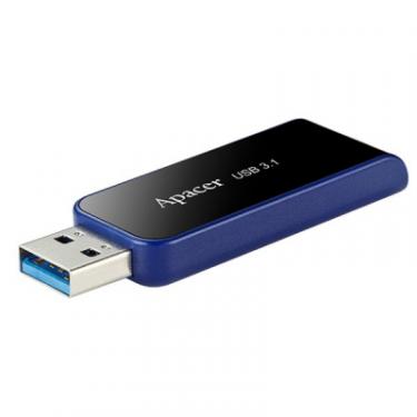USB флеш накопитель Apacer 32GB AH356 Black USB 3.0 Фото 2