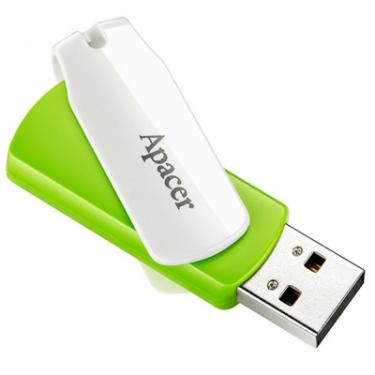 USB флеш накопитель Apacer 64GB AH335 Green USB 2.0 Фото 2