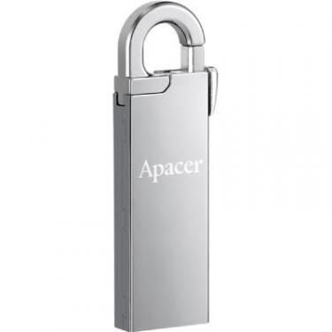 USB флеш накопитель Apacer 16GB AH13A Silver USB 2.0 Фото 1