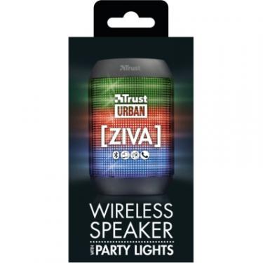 Акустическая система Trust Ziva Wireless Bluetooth Speaker with party lights Фото 3