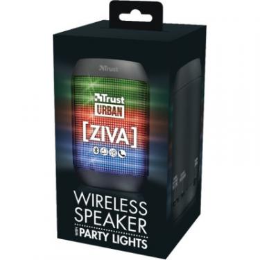 Акустическая система Trust Ziva Wireless Bluetooth Speaker with party lights Фото 4